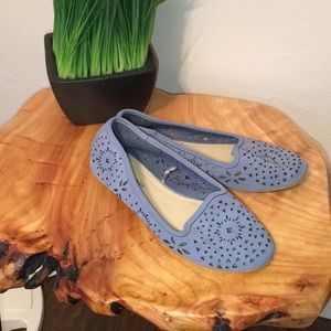 Madden girl periwinkle flats